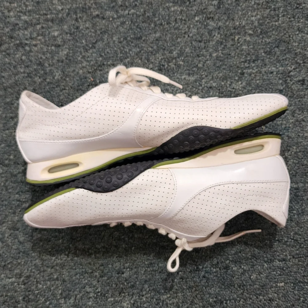Cole Haan Nike Air Shoes Golf Off White  Size 8B